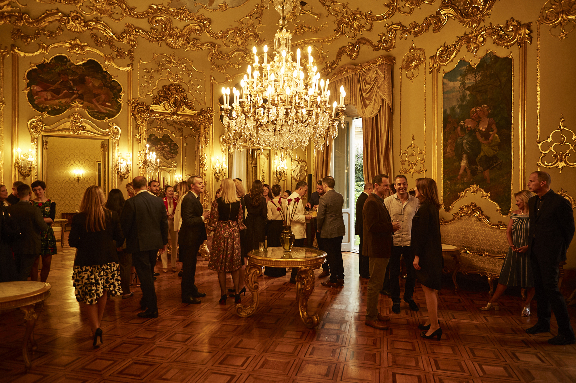 COCKTAIL RECEPTION AT THE EMBASSY OF THE REPUBLIC OF TURKEY IN ROME